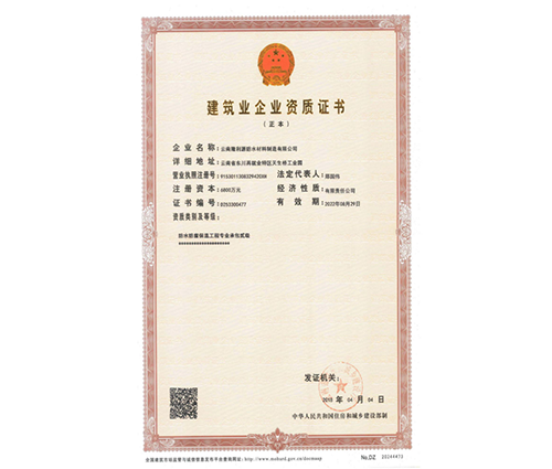 建筑業(yè)企業(yè)資質(zhì)證書2
